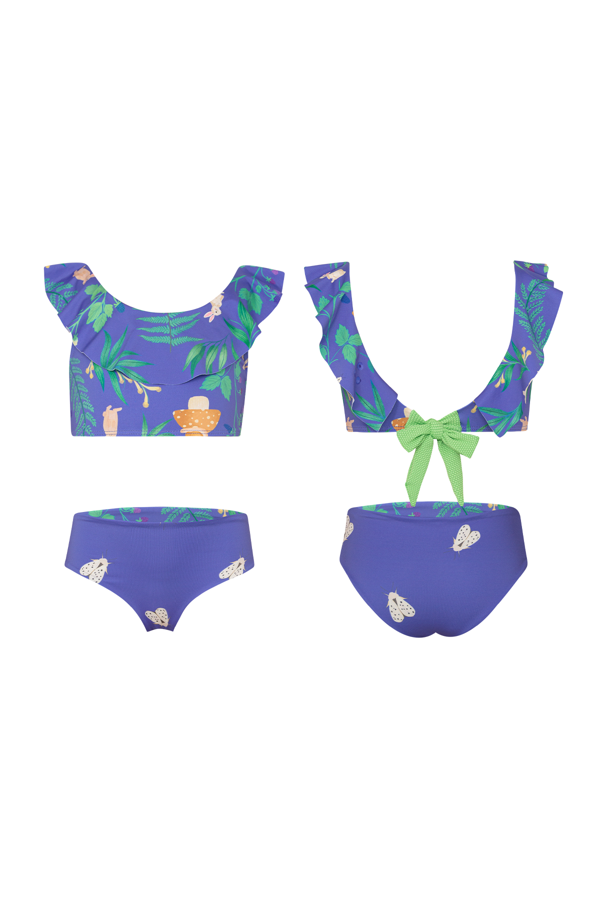 BOSQUE DE CONEJOS AZUL - ILANA BIKINI