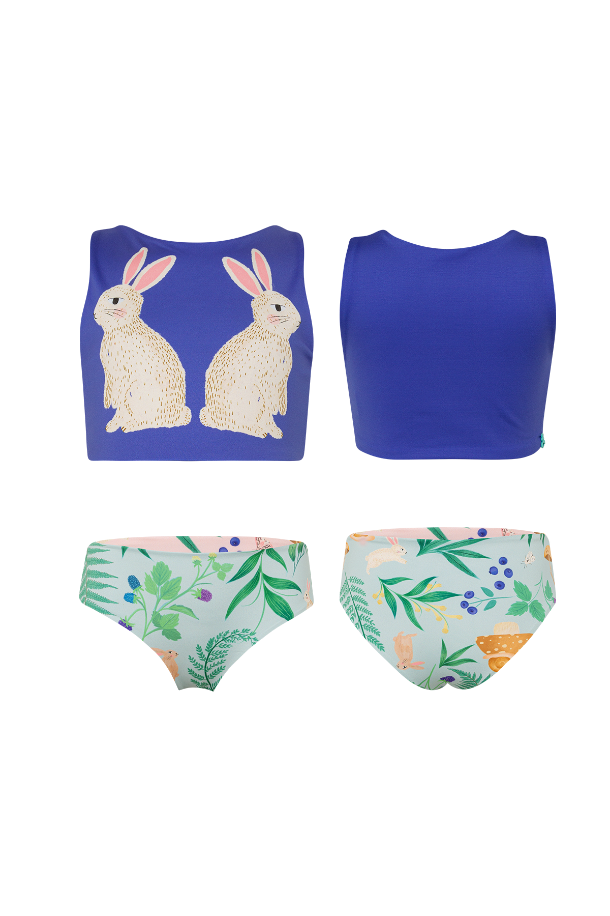 CONEJOS AZUL POOL BIKINI