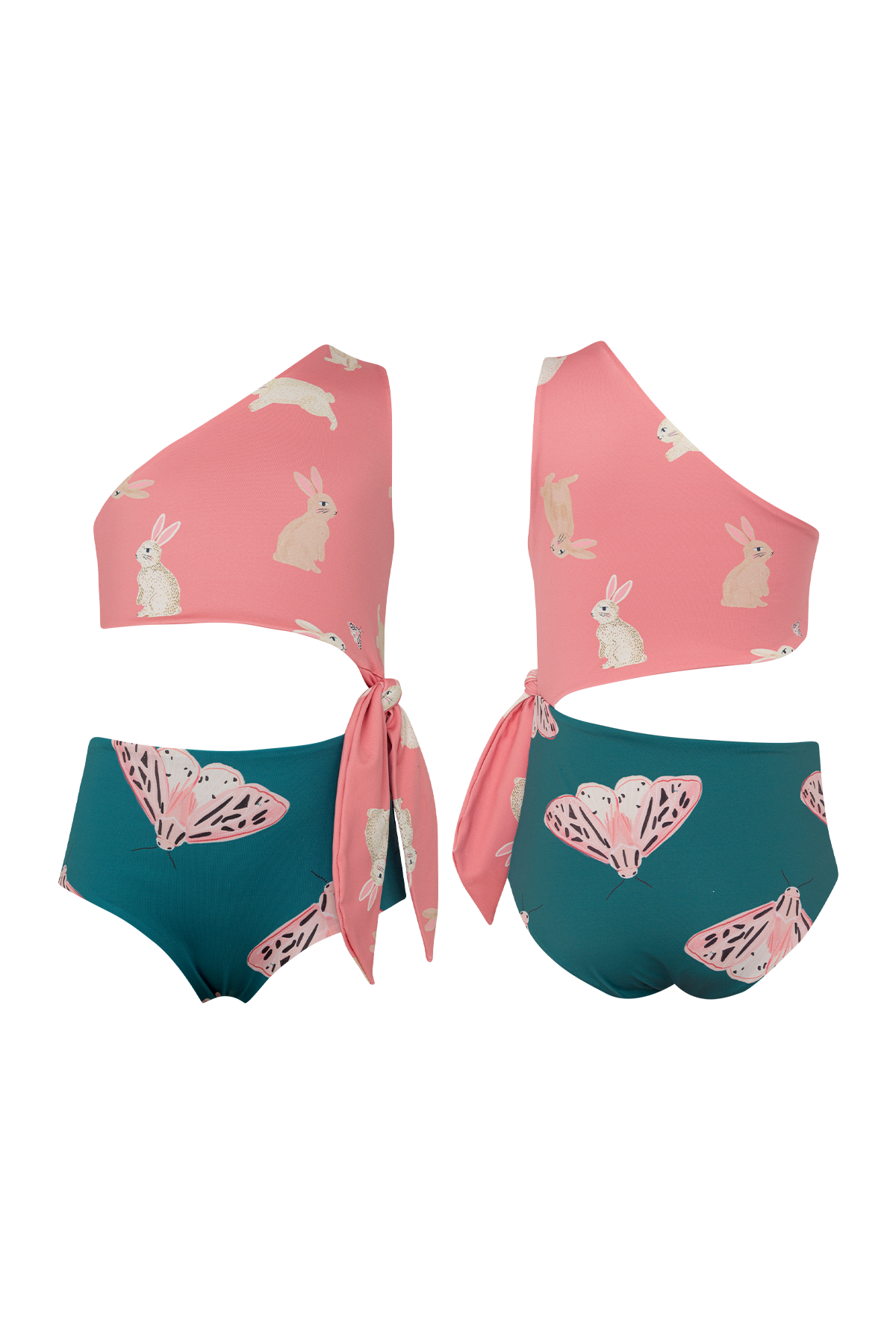 CONEJOS ROSADO - TRIKINI KNOT