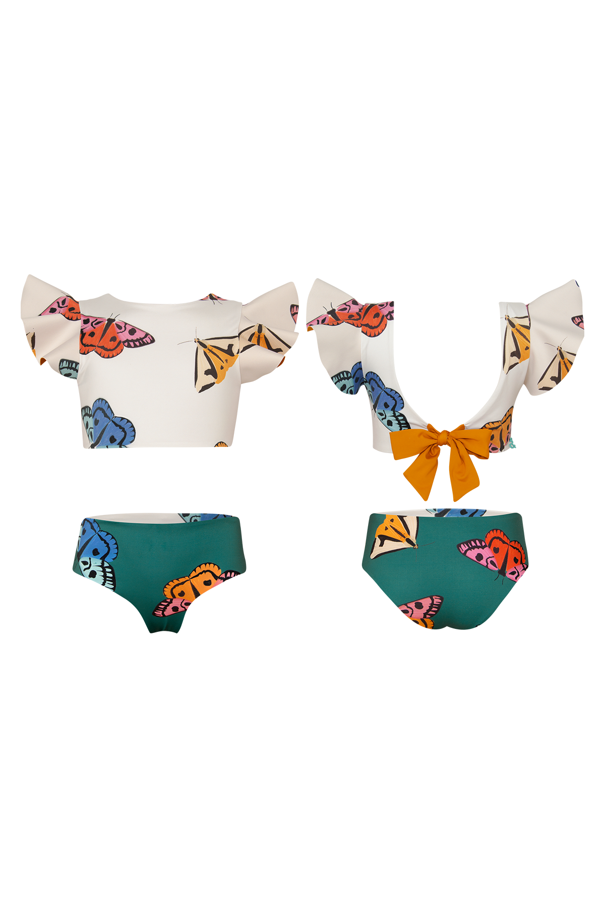 POLILLA ARCOIRIS CRUDO - DAYANA BIKINI