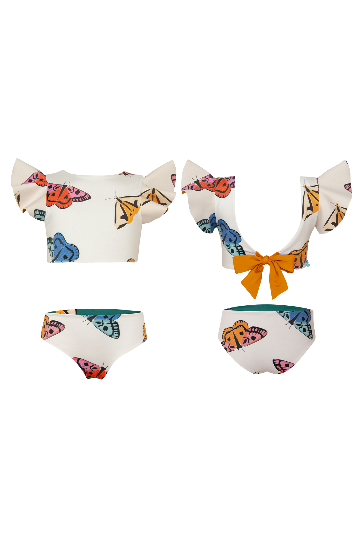 POLILLA ARCOIRIS CRUDO - DAYANA BIKINI