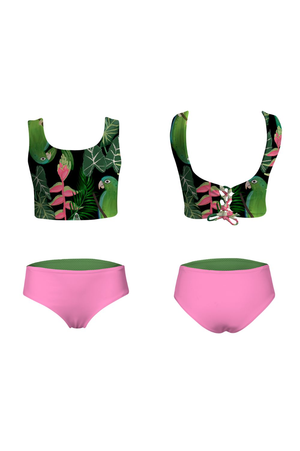 YEIMI PARROT VERDE - SUN&MOON BIKINI