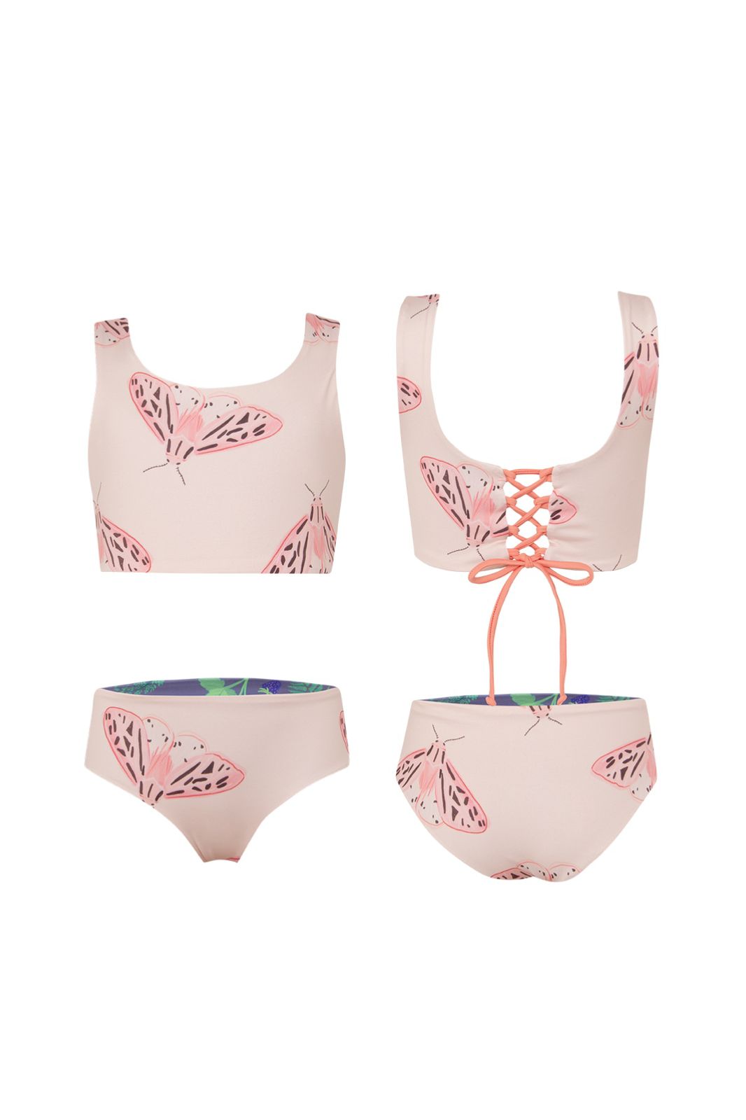 BOSQUE DE CONEJOS MORADO - SUN&MOON BIKINI