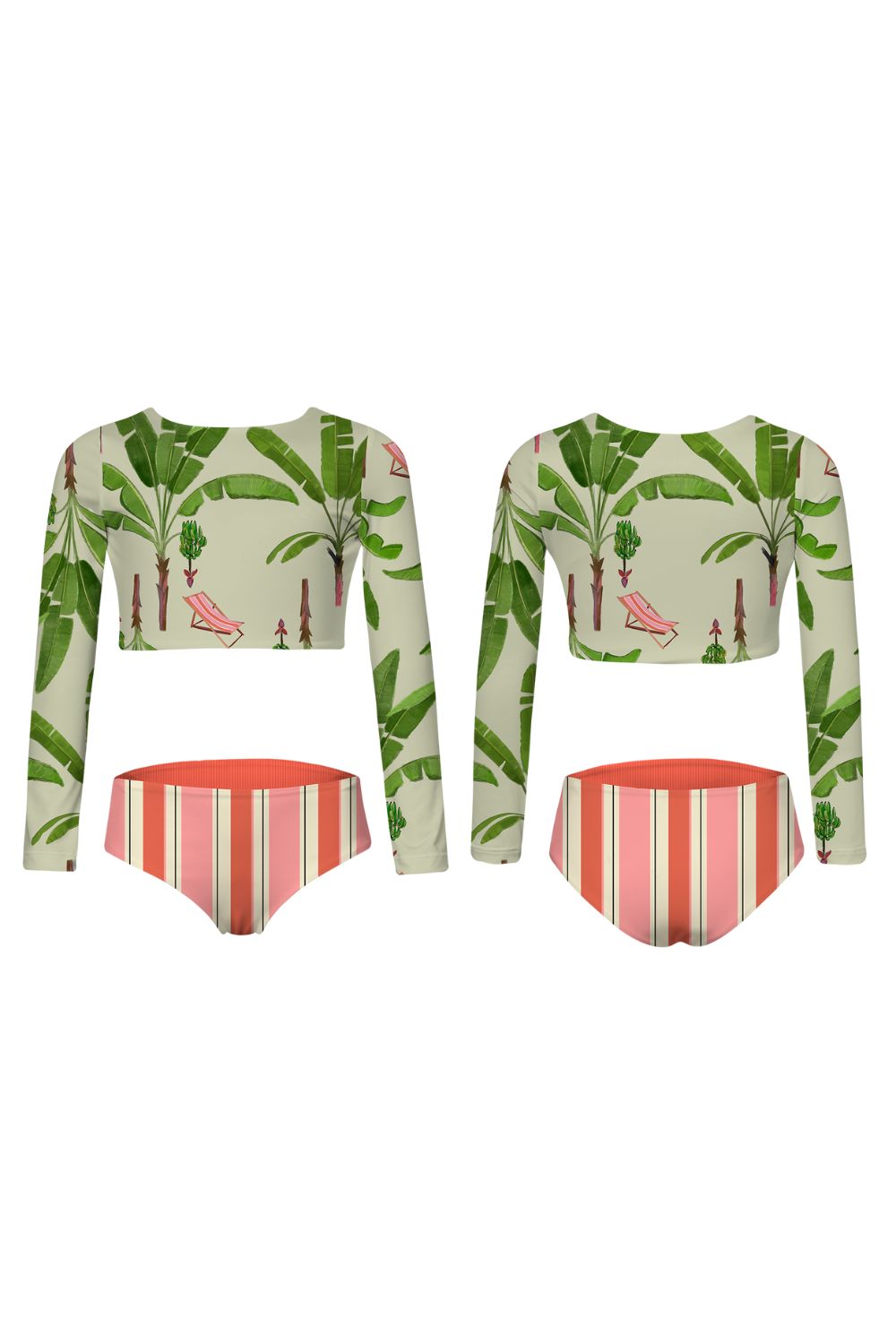 PLATANAL VERDE - SUN LONGSLEEVE BIKINI