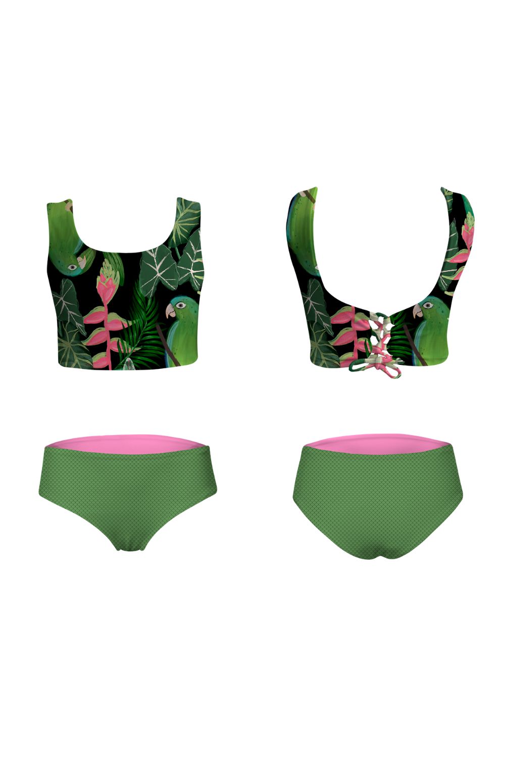 YEIMI PARROT VERDE - SUN&MOON BIKINI