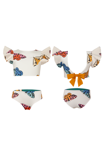 POLILLA ARCOIRIS CRUDO - DAYANA BIKINI