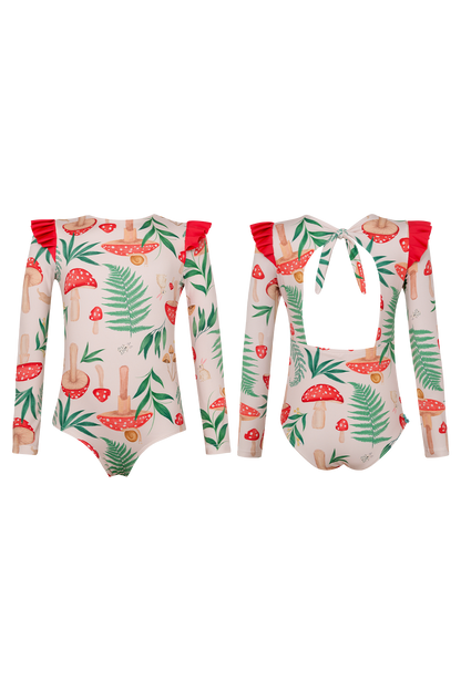 BOSQUE DE HONGOS CRUDO - WINGS LONGSLEEVE