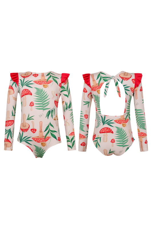 BOSQUE DE HONGOS CRUDO - WINGS LONGSLEEVE