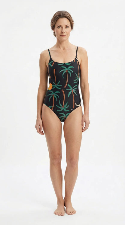 PALMERA NEGRO ADULT ONE PIECE