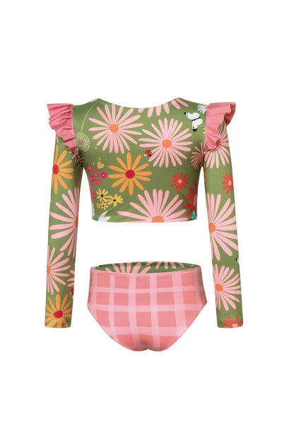 GARDEN VERDE - WINGS LONGSLEEVE BIKINI
