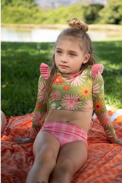 GARDEN VERDE - WINGS LONGSLEEVE BIKINI