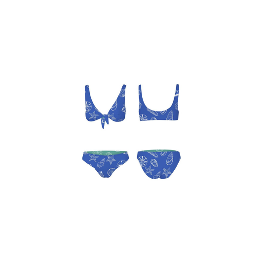 ARENA DE PLAYA AZUL ADULT KNOT BIKINI