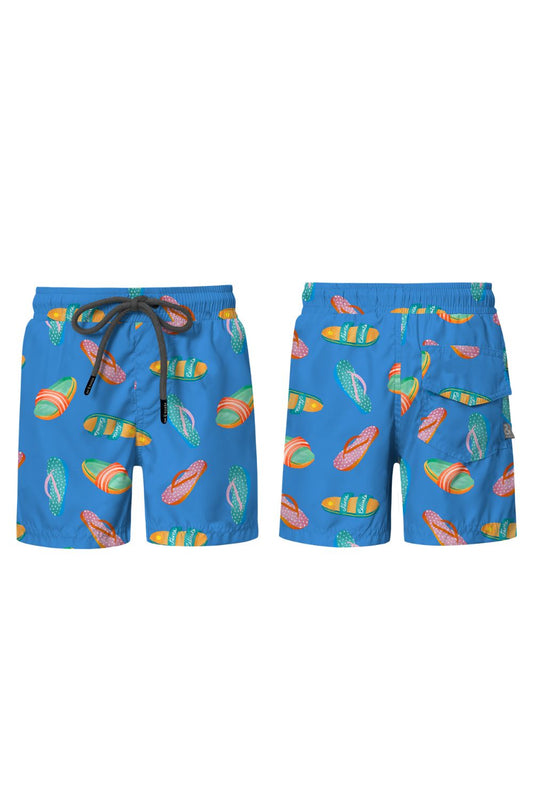 CHANCLAS AZUL - SWIMSHORT
