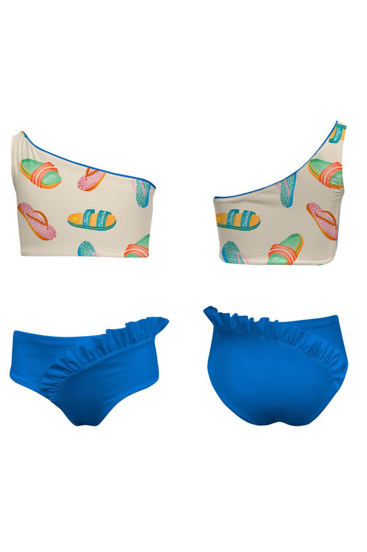 CHANCLAS CRUDO - WAVES BIKINI